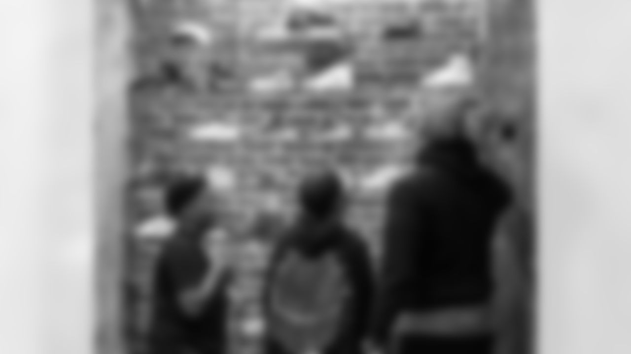 New Orleans Saints defensive end Cameron Jordan gifted dozens of local youth with a pair of sneakers of their choice at Sneaker Politics in the French Quarter on Monday, December 22, 2025.