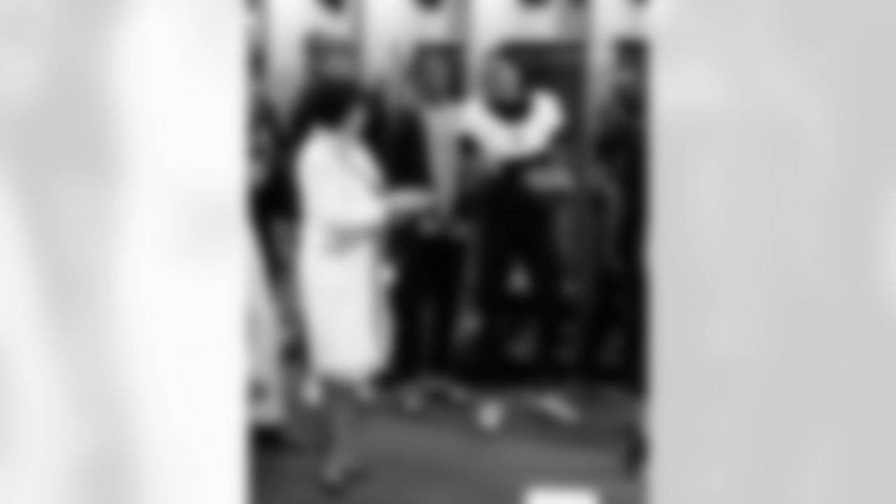 Head inside the New Orleans Saints locker room postgame after the Saints' win against the Tennessee Titans in Week 17 of the 2025 NFL season presented by Bud Light.