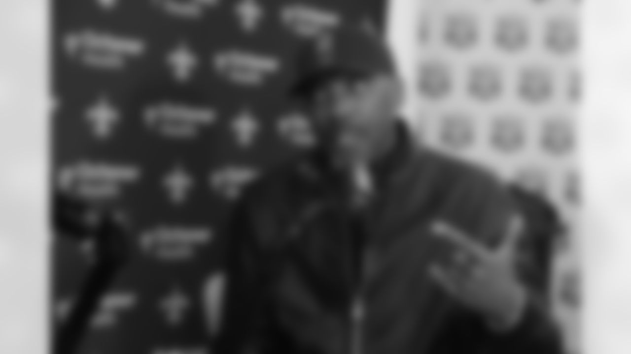 Check out photos from the Super Bowl LX media experiences on Radio Row at the Moscone Center in San Francisco from February 3-5, 2026. Featured guests included former New Orleans Hornets guard Baron Davis, NFL Network insider Tom Pelissero, Pro Football Ireland founder Michael McQuaid, sports broadcaster Kay Adams, Saints defensive end Cam Jordan, Saints linebacker Demario Davis, former NFL linebacker Manti Teʻo, ESPN host Kimmie Chex, former Saints tight end Benjamin Watson, ESPN analyst Louis Riddick, Saints quarterback Tyler Shough, and NFL Network reporter Steve Wyche.