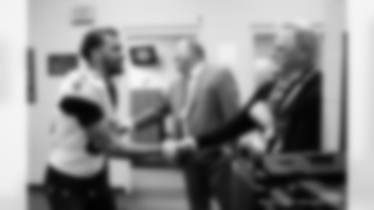 Head inside the New Orleans Saints locker room postgame after the Saints' win against the Tennessee Titans in Week 17 of the 2025 NFL season presented by Bud Light.