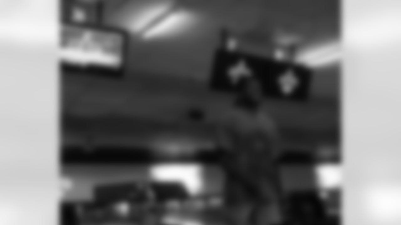 New Orleans Saints players and coaches took their skills to the bowling alley and enjoyed an afternoon of team bonding following practice on Tuesday, July 29, 2025.