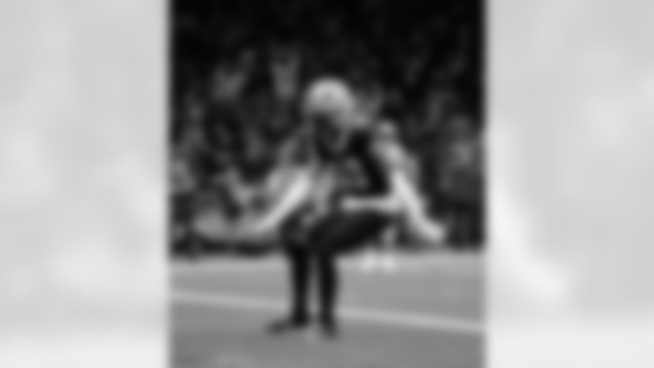 Check out the best photos of the New Orleans offense in their game against the Carolina Panthers for Week 15 of the 2025 NFL season on Dec. 14, 2025 at Caesars Superdome.