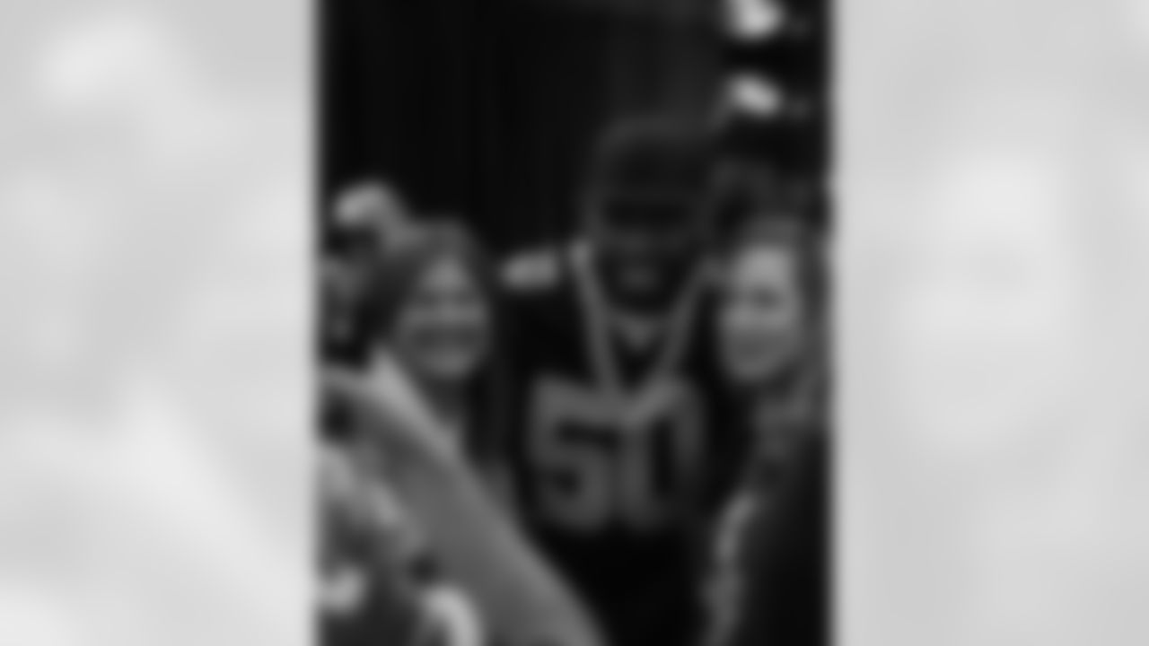 Rapper 50 Cent attended the New Orleans Saints game against the New York Jets for Week 16 of the 2025 NFL season on Dec. 21, 2025 at the Caesars Superdome.