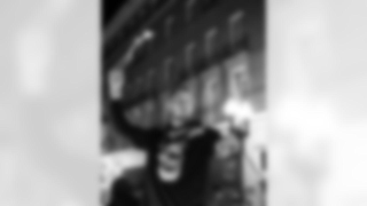 New Orleans Saints quarterback Tyler Shough served as grand marshal for the Krewe of Pygmalion with center Erik McCoy, guard Nick Saldiveri, tight end Foster Moreau, tight end Moliki Matavao, and center Will Clapp riding down the Uptown route during the 2026 Mardi Gras season on Saturday, February 7, 2026.