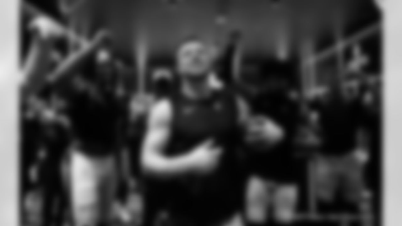 Head inside the New Orleans Saints locker room postgame after the Saints' win against the New York Jets in Week 16 of the 2025 NFL season presented by Bud Light.