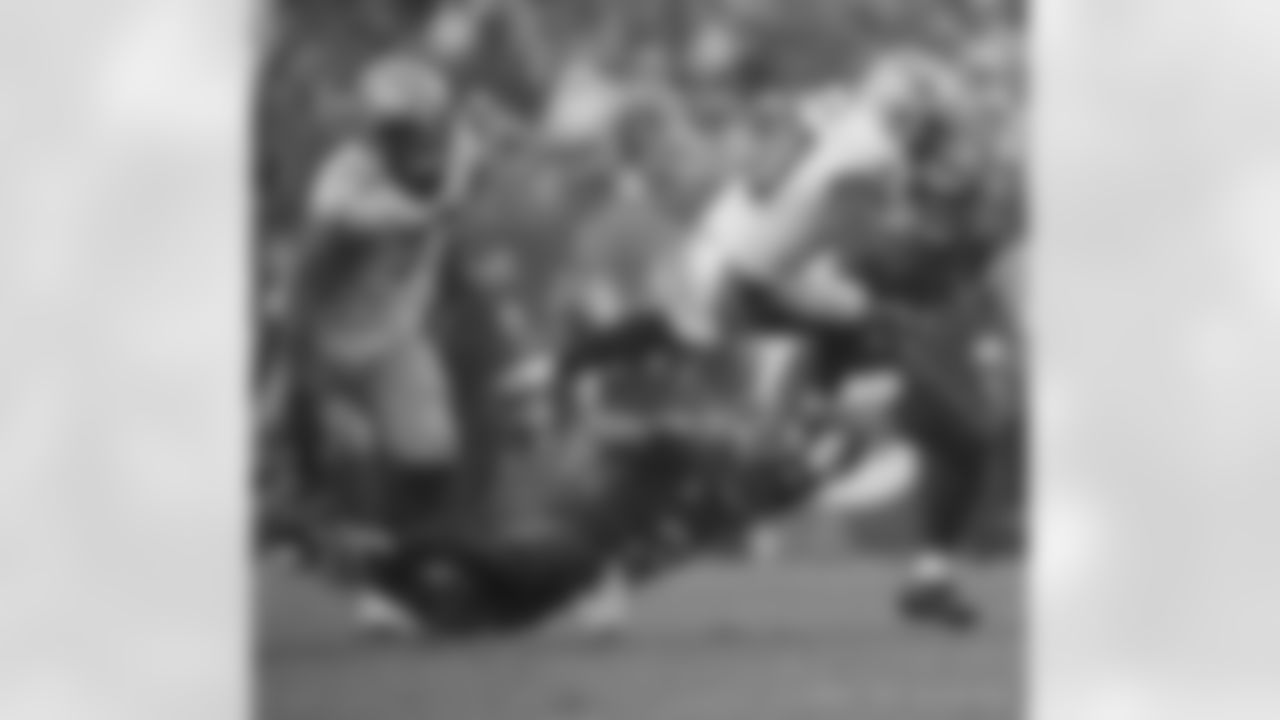 Check out the game action photos from the New Orleans Saints game against the Tampa Bay Buccaneers for Week 14 of the 2025 NFL season on Dec. 7, 2025 at Raymond James Stadium.