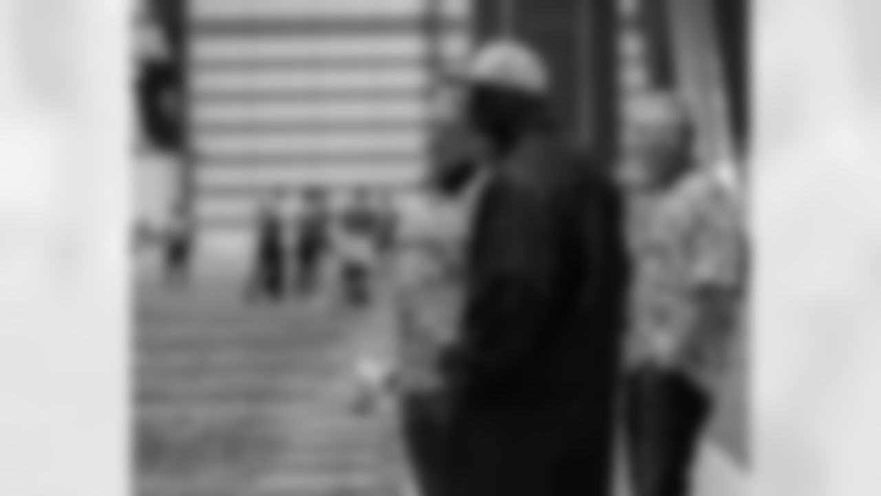 The New Orleans Saints and Dudley DeBosier hosted members of the Army, Marines, Air Force, Navy, and Coast Guard at the Ochsner Sports Performance Center for the 2026 Battle of the Branches on Thursday, January 29. Saints legend Pat Swilling, former defensive end Buford Jordan, and former kicker Greg Fassitt, along with Saints quarterback Tyler Shough and center Erik McCoy, were in attendance for the round-robin tournament featuring challenges such as tug-of-war, the 40-yard dash, and field goal kicking.