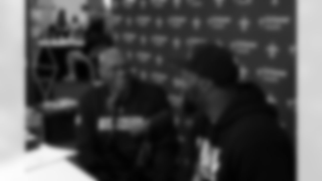 Check out photos from the Super Bowl LX media experiences on Radio Row at the New Orleans Ernest N. Morial Convention Center, February 3, 2026. Featured guests on the Saints podcast include former New Orleans Hornets guard Baron Davis, NFL Network's Tom Pelissero, and Pro Football Ireland's Michael McQuaid.