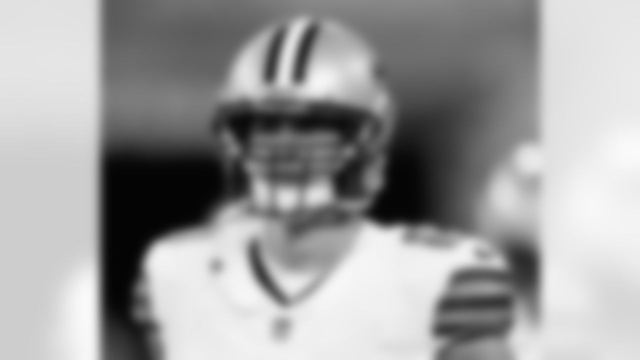 Check out the pregame warm-ups from the New Orleans Saints game against the Los Angeles Rams in Week 16 of the 2023 NFL season.