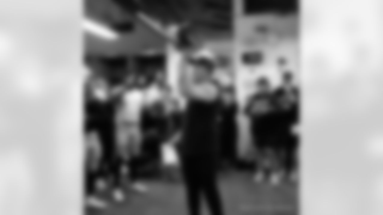 Head inside the New Orleans Saints locker room postgame after the Saints' win against the Tampa Bay Buccaneers in Week 14 of the 2025 NFL Season presented by Bud Light.