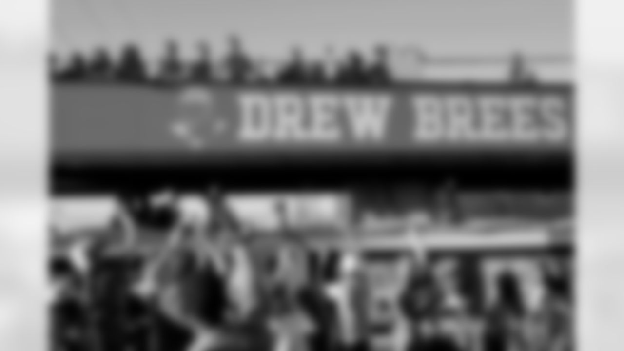 New Orleans Saints legend and Hall of Famer Drew Brees rode down the Uptown route with the Krewe of Bacchus as they presented their annual parade entitled "Bacchus Celebrates America 250" on Sunday, February 15 during the 2026 Mardi Gras season.