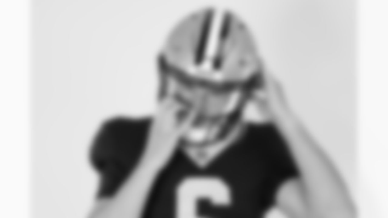 New Orleans Saints quarterback Tyler Shough (6) poses for a portrait during the NFLPA Rookie Premiere on Saturday, May 17, 2025 in Thousand Oaks, Calif. (Ben Liebenberg/NFL)