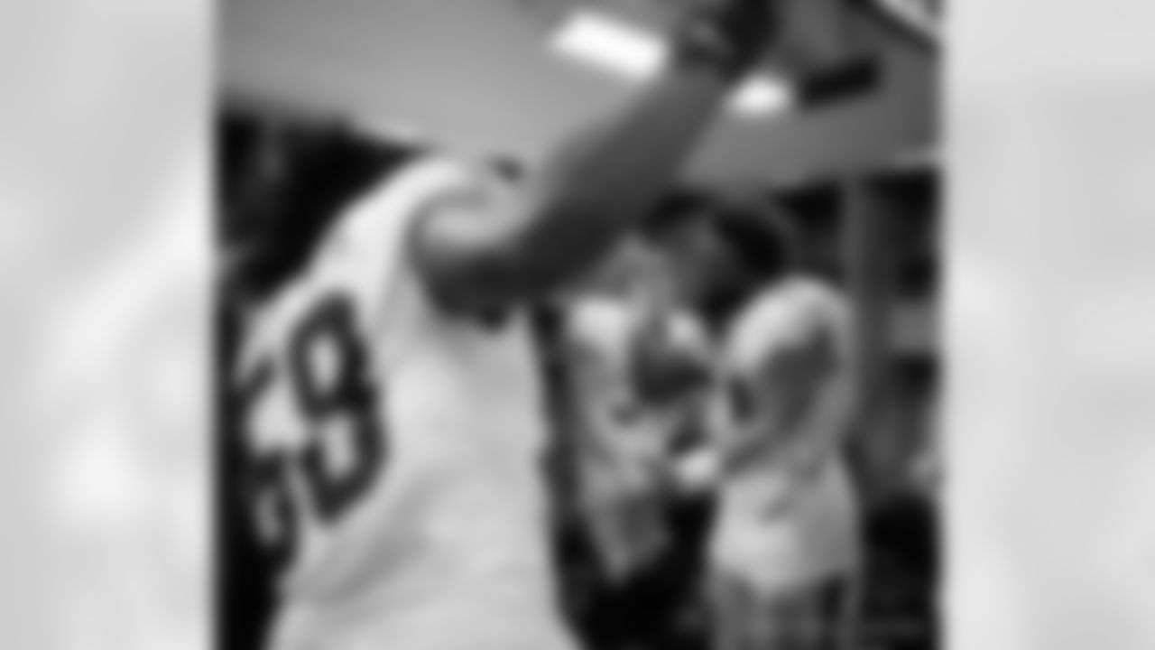 Head inside the New Orleans Saints locker room postgame after the Saints' win against the Tampa Bay Buccaneers in Week 14 of the 2025 NFL Season presented by Bud Light.