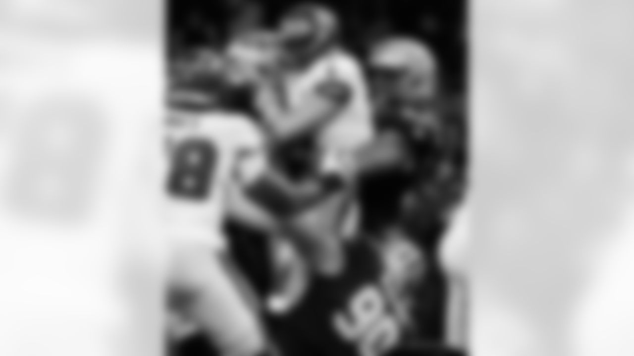 Check out the game action photos from the New Orleans Saints game against the Tampa Bay Buccaneers for Week 8 of the 2025 NFL season on Oct. 26, 2025 at the Caesars Superdome.