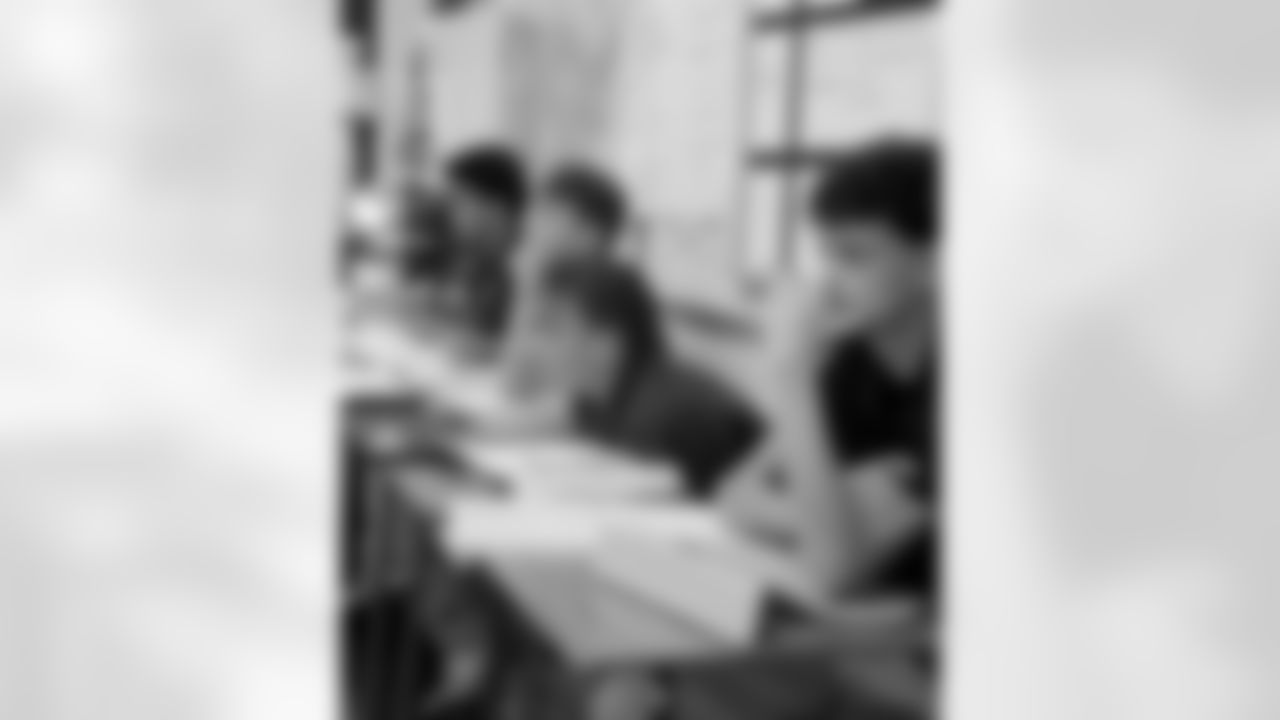 New Orleans Saints defensive end Cam Jordan visited students and staff at J.C. Ellis Elementary School on Tuesday, Dec. 2, 2025.