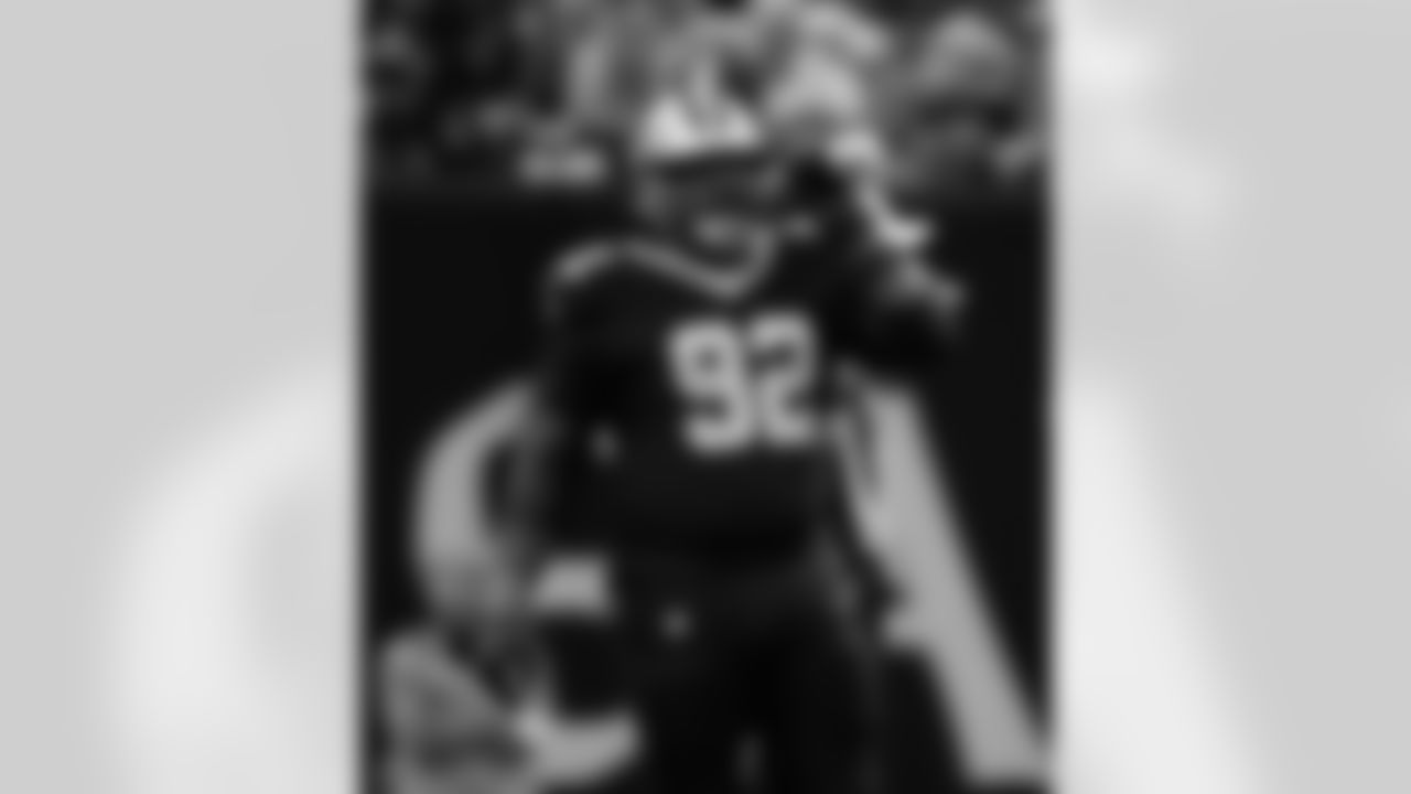 Check out the game action photos from the New Orleans Saints game against the New York Giants for Week 5 of the 2025 NFL season on Oct. 5, 2025 at Caesars Superdome.