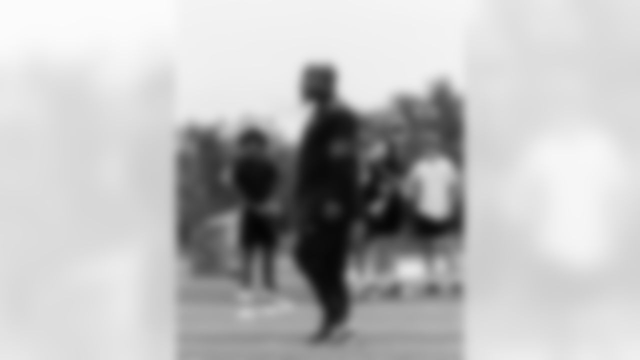 New Orleans Saints wide receivers coach Keith Williams along with Saints wide receivers Rashid Shaheed and Donovan Peoples-Jones joined youth athletes at the 2025 Nebraska Elite wide out camp on July 12, 2025 for a day of drills and skill building.