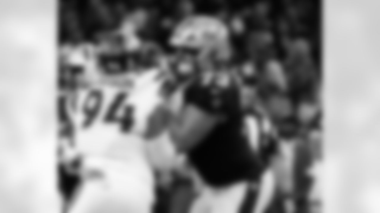 Check out the game action photos from the New Orleans Saints game against the Denver Broncos in Week 3 of the 2025 NFL preseason