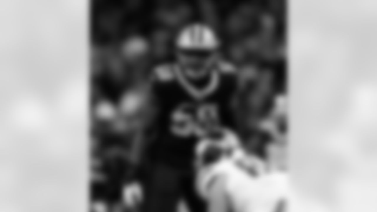 Check out the game action photos from the New Orleans Saints game against the New York Giants for Week 5 of the 2025 NFL season on Oct. 5, 2025 at Caesars Superdome.