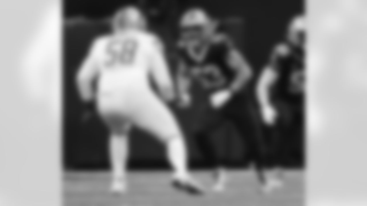 Check out photos of New Orleans Saints linebacker Zack Baun in action throughout the 2023 NFL season.