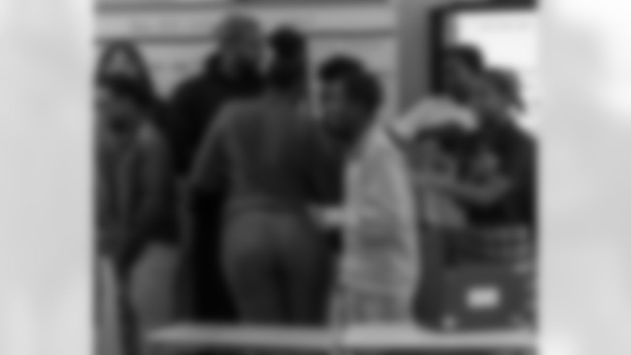 New Orleans Saints defensive end Cam Jordan visited students and staff at KIPP Morial School on Monday, Dec. 15, 2025, spending time engaging with students and supporting the school community.