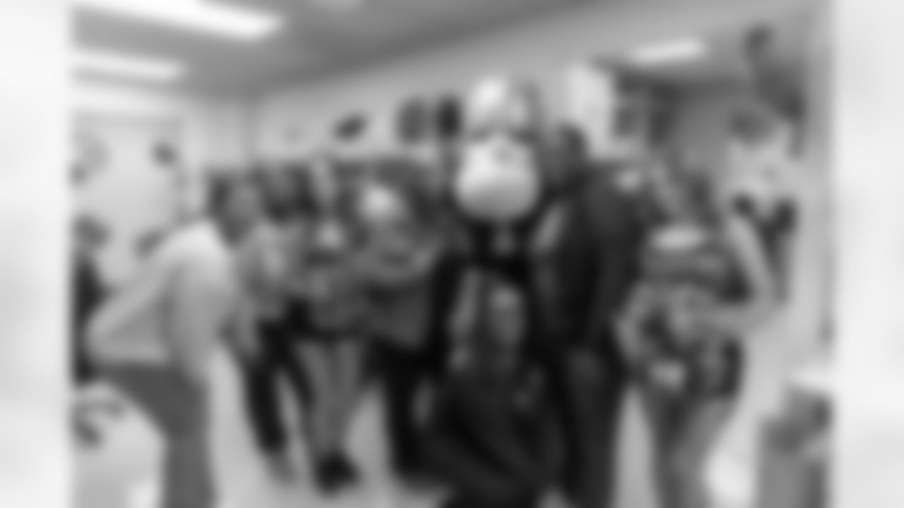 The New Orleans Saints and Ochsner hosted a blood drive at Ochsner Health Center - Lapalco on Wednesday, October 8, 2025, with members of the Saints Cheer Krewe and Sir Saint making an appearance.