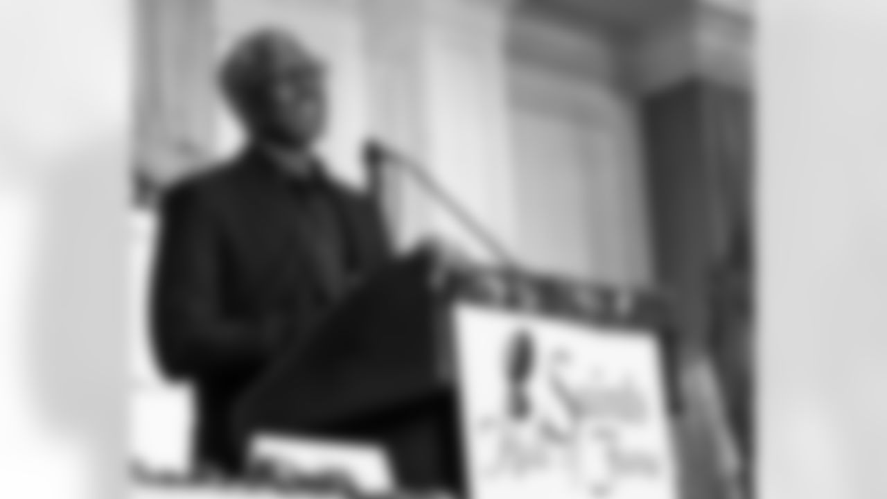 The New Orleans Saints honored Tracy Porter and Brett Maxie as the newest members inducted into the Saints Hall of Fame during a luncheon held on Friday, Dec. 12, 2025. Additionally, the late Ed Daniels was honored with the Joe Gemelli "Fleur de Lis" Award, and Steve Gleason received the inaugural Saints Hall of Fame Courage Award.