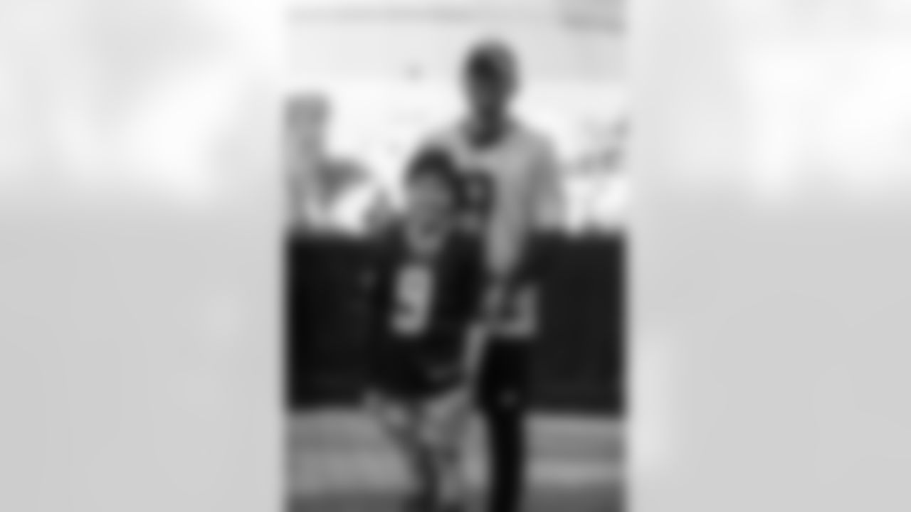 New Orleans Saints fans enjoyed the Week 16 entertainment in Champions Square ahead of the game against the New York Jets during the 2025 NFL season on Dec. 21, 2025.