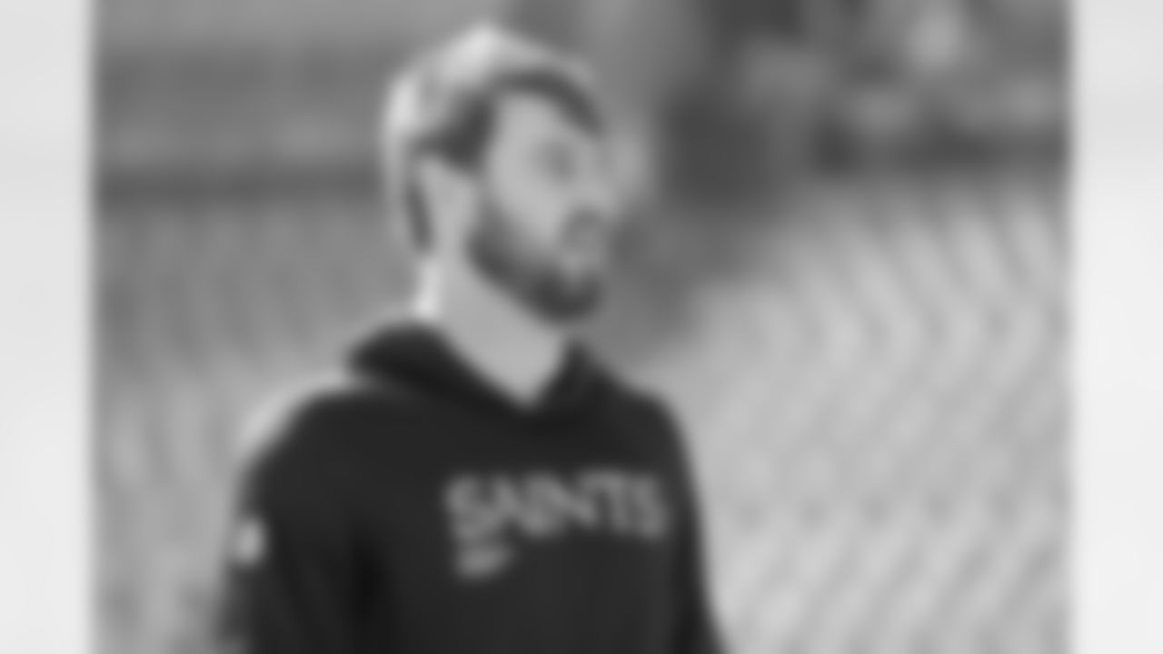 Check out the pregame photos from the New Orleans Saints game against the Carolina Panthers for Week 10 of the 2025 NFL season on Nov. 9, 2025 at Bank of America Stadium.