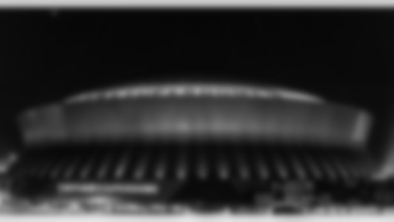 The National Football League celebrated the arrival of Super Bowl LIX to New Orleans with a light show at the Caesars Superdome on Saturday, Feb. 1, 2025.
