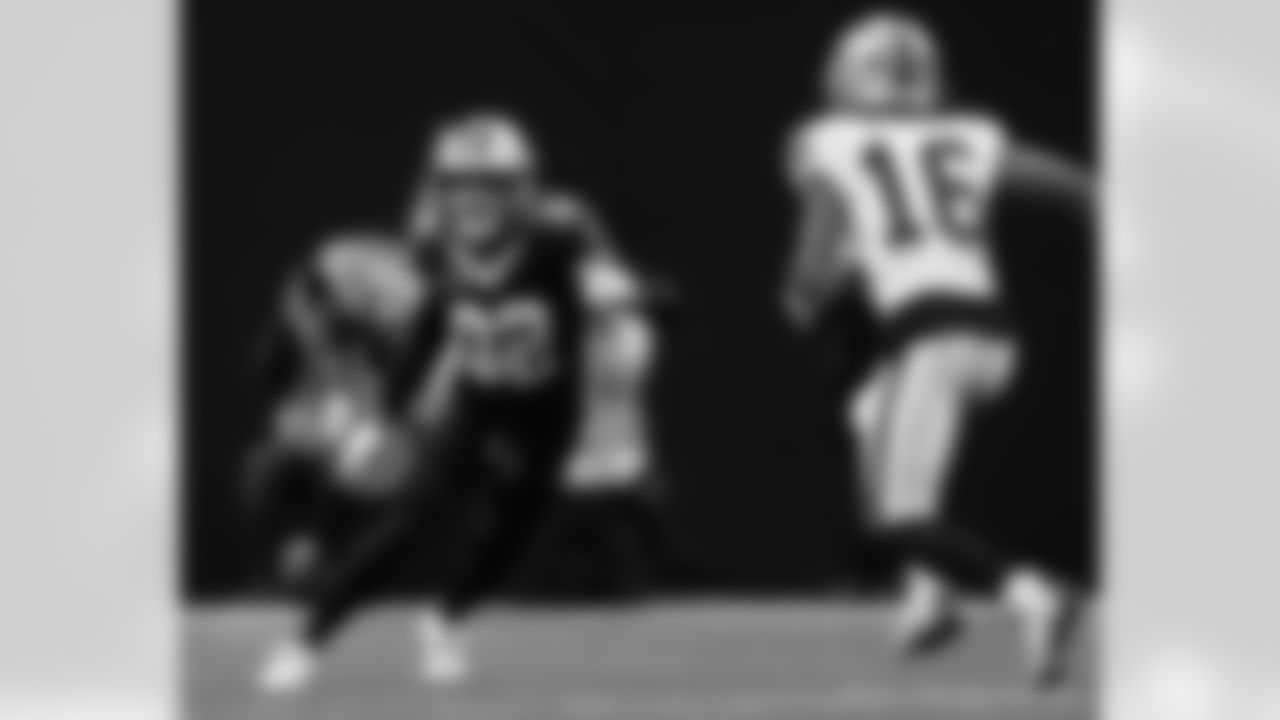 Check out the game action photos from the New Orleans Saints game against the Las Vegas Raiders for Week 17 of the 2024 NFL Season on Dec. 29, 2024 at Caesars Superdome.