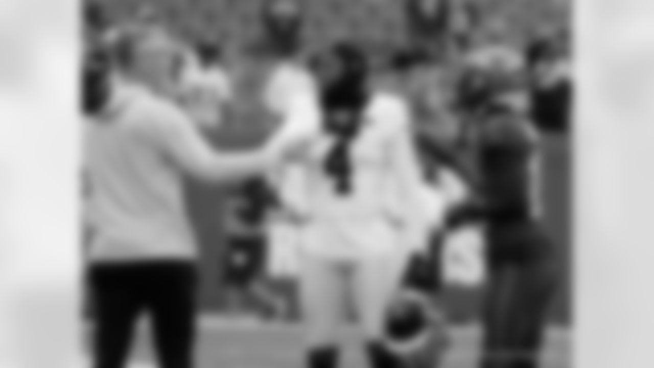 Check out the pregame photos from the New Orleans Saints game against the Tampa Bay Buccaneers for Week 14 of the 2025 NFL season on Dec. 7, 2025 at Raymond James Stadium.