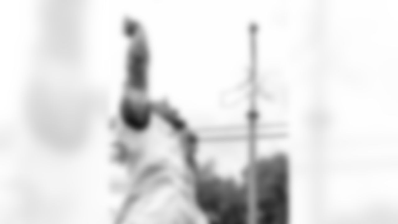 New Orleans Saints players rode down the Uptown route with the Krewe of Tucks as they presented their 58th annual parade on Saturday, February 14 during the 2026 Mardi Gras season.