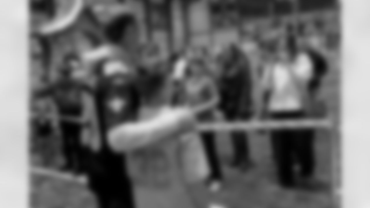 New Orleans Saints wide receiver Mason Tipton and linebacker Pete Werner joined members of the Saints Kids Club presented by Entergy, as well as the Pelicans and Saints Crib Clubs presented by Ochsner Children's Hospital, at the 2025 Holiday Huddle event on Wednesday, Dec. 10, 2025. Attendees enjoyed holiday-themed activities plus a Play Football Experience.