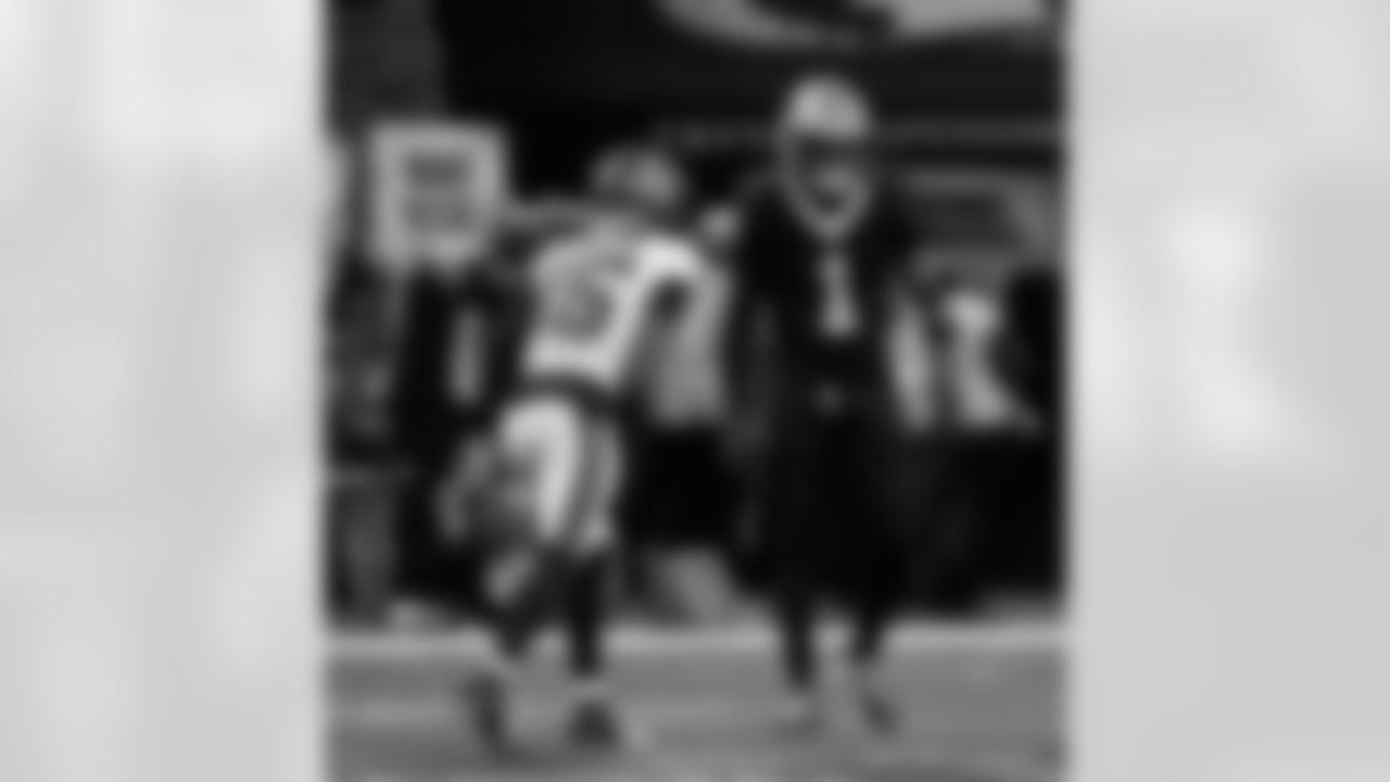 Check out the game action photos from the New Orleans Saints game against the Tampa Bay Buccaneers for Week 8 of the 2025 NFL season on Oct. 26, 2025 at the Caesars Superdome.