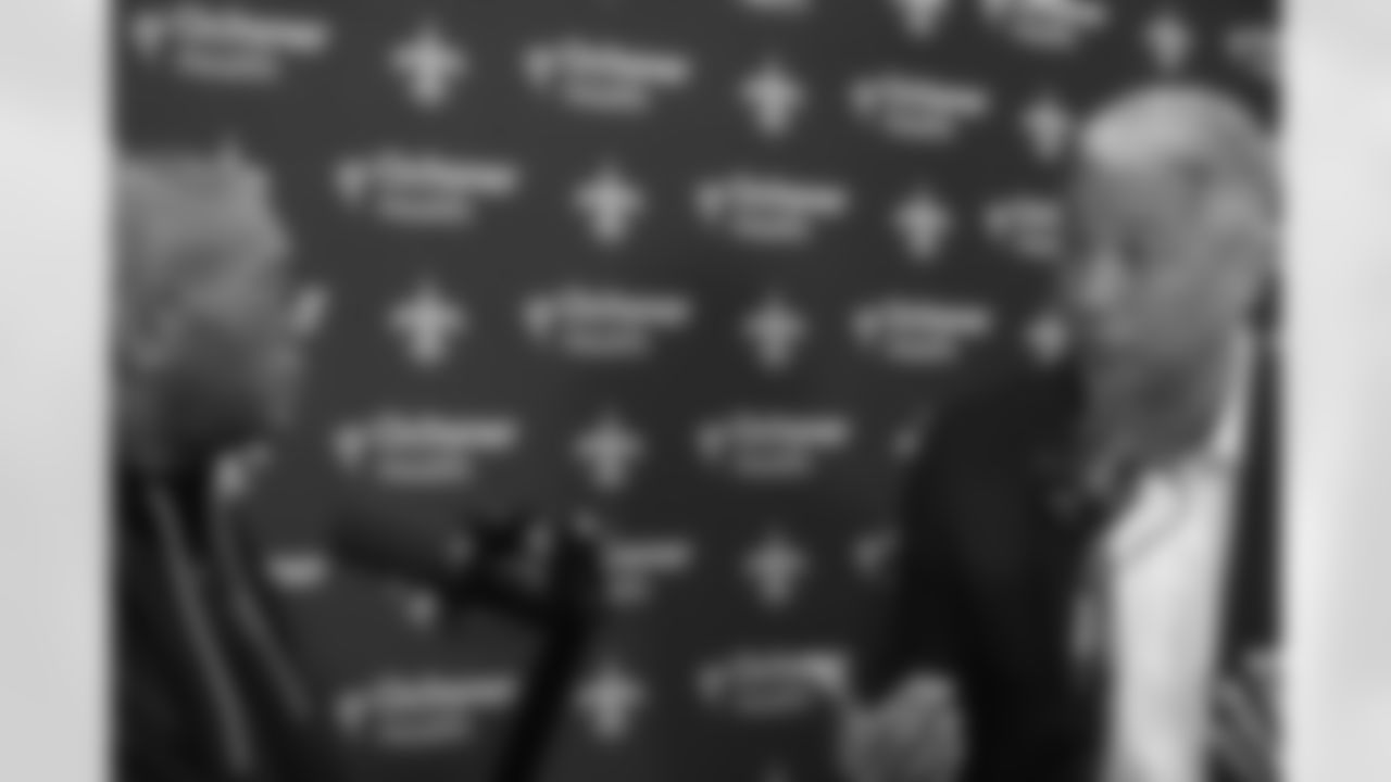 Check out photos from the Super Bowl LX media experiences on Radio Row at the Moscone Center in San Francisco from February 3-5, 2026. Featured guests included former New Orleans Hornets guard Baron Davis, NFL Network insider Tom Pelissero, Pro Football Ireland founder Michael McQuaid, sports broadcaster Kay Adams, Saints defensive end Cam Jordan, Saints linebacker Demario Davis, former NFL linebacker Manti Teʻo, ESPN host Kimmie Chex, former Saints tight end Benjamin Watson, ESPN analyst Louis Riddick, Saints quarterback Tyler Shough, and NFL Network reporter Steve Wyche.