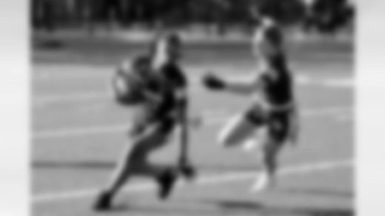 Check out the best Week 1 action shots as six teams competed on Wednesday, April 3 as part of the 2024 Saints Girls High School Flag Football season.