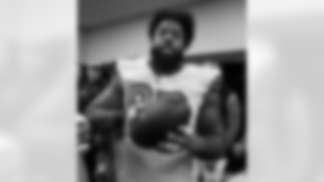 Head inside the New Orleans Saints locker room postgame after the Saints' win against the Carolina Panthers in Week 10 of the 2025 NFL Season presented by Bud Light.