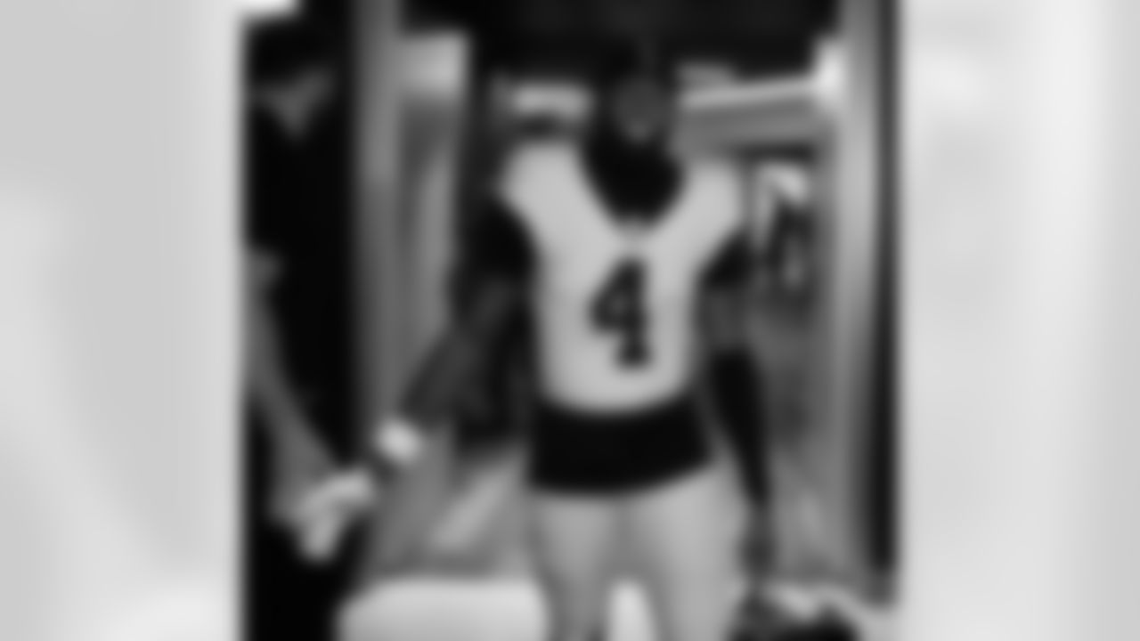 Head inside the New Orleans Saints locker room postgame after the Saints' win against the New York Jets in Week 16 of the 2025 NFL season presented by Bud Light.