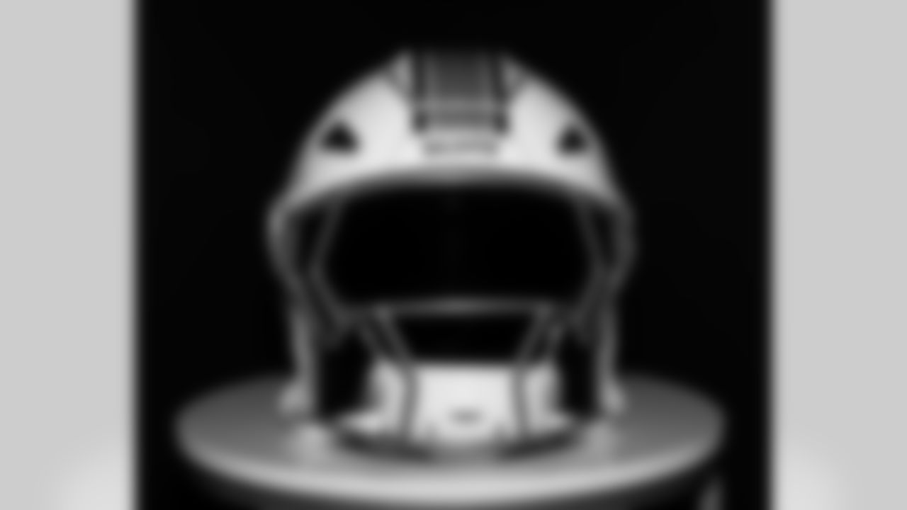 The New Orleans Saints unveiled a new white helmet that the team will wear for select games during the 2025 NFL season.
