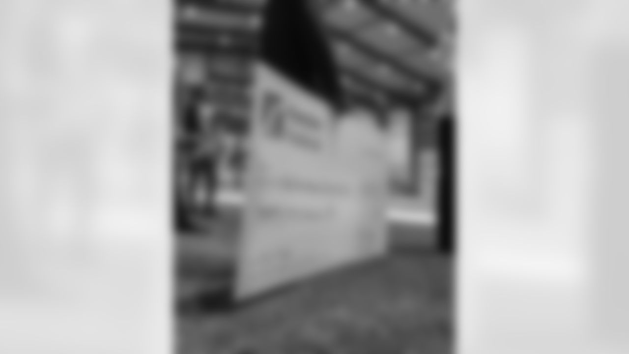 As part of the Kicks for Kids initiative, New Orleans Saints quarterback Tyler Shough and Keesler Federal Credit Union presented New Orleans Women & Children's Shelter with a donation for the Saints made field goals during the 2025 NFL season.