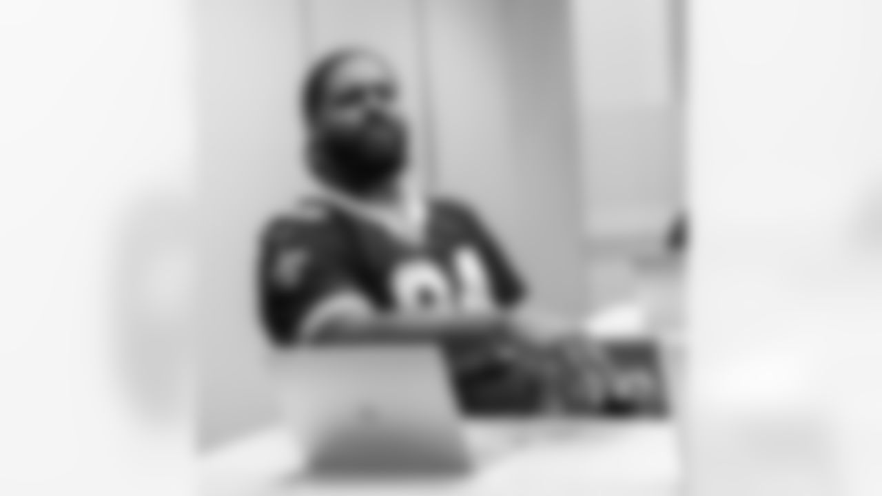 New Orleans Saints defensive end Cam Jordan helped surprise 50 Dillard University students by gifting them Microsoft Surface Laptop Go 2s on Tuesday, February 20, 2024.