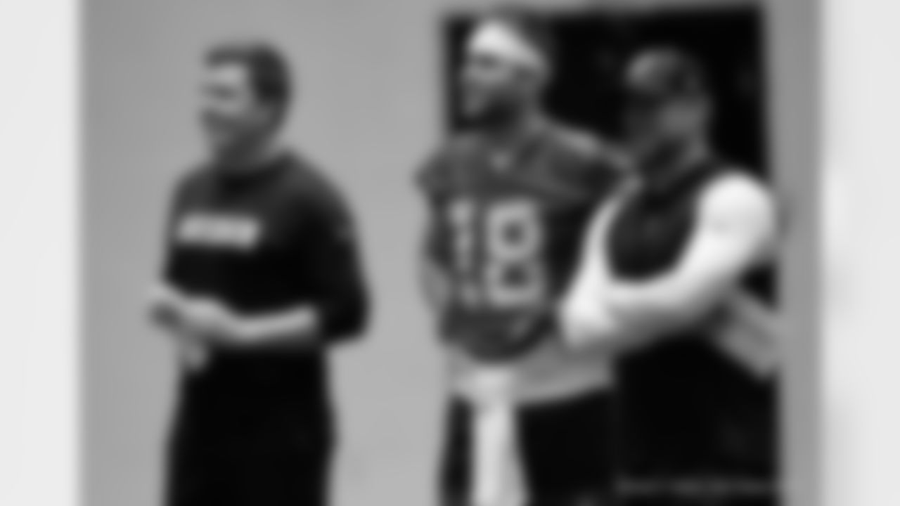 New Orleans Saints players attended 2025 Rookie Minicamp workouts at the Ochsner Sports Performance Center on May 10, 2025.