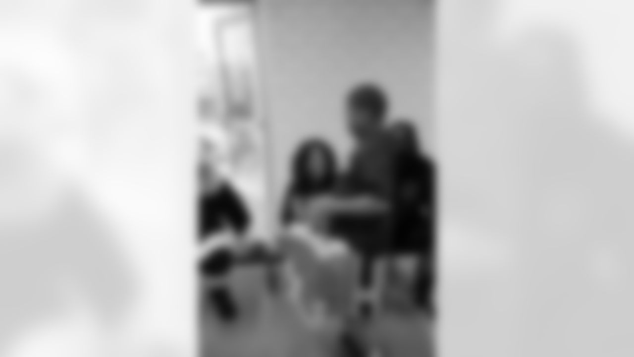 New Orleans Saints linebacker Demario Davis and his wife Tamela, through their Devoted Dreamers Foundation, teamed up with the Beignet Fest Foundation to gift holiday presents to 50 kids from Camp Benny on Wednesday, Dec. 10, 2025.