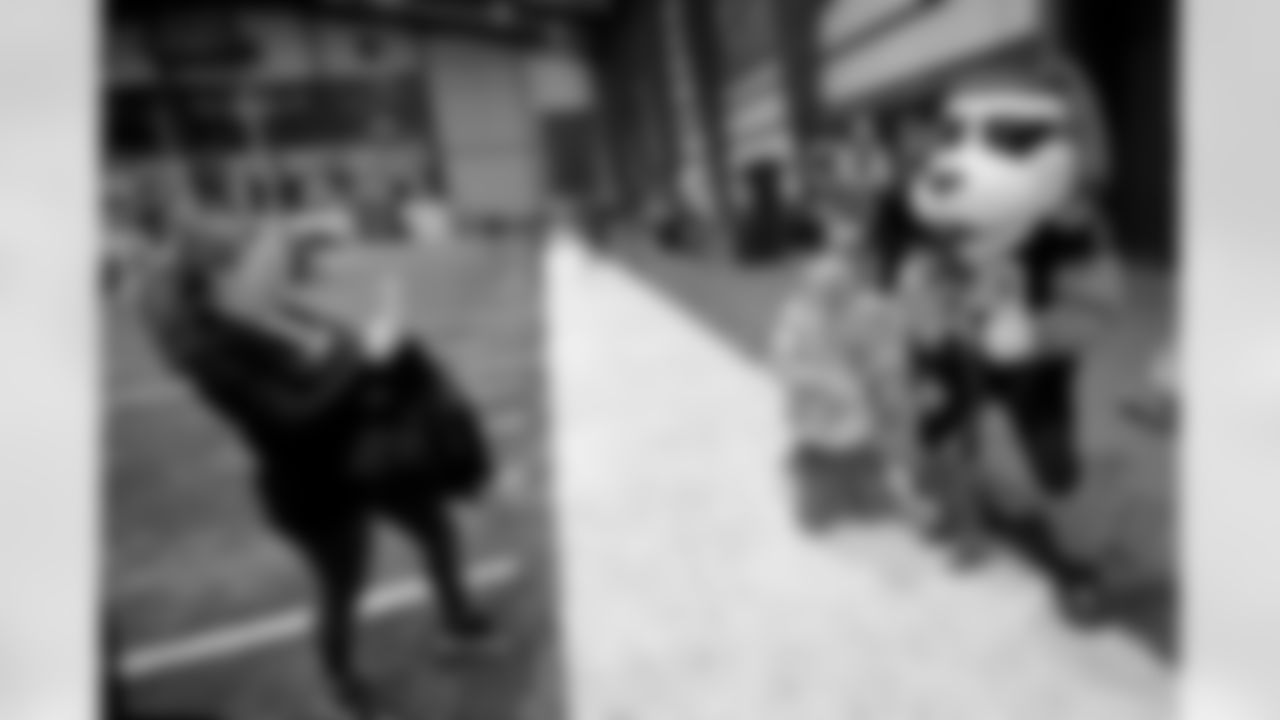 New Orleans Saints wide receiver Mason Tipton and linebacker Pete Werner joined members of the Saints Kids Club presented by Entergy, as well as the Pelicans and Saints Crib Clubs presented by Ochsner Children's Hospital, at the 2025 Holiday Huddle event on Wednesday, Dec. 10, 2025. Attendees enjoyed holiday-themed activities plus a Play Football Experience.