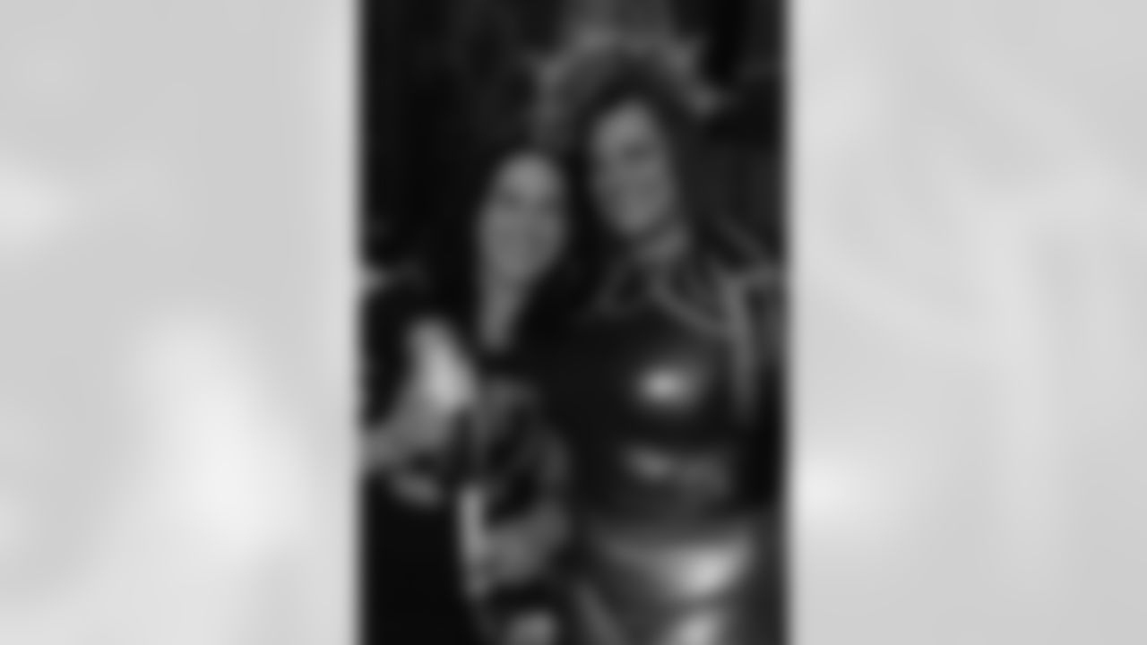 New Orleans Saints fans enjoyed the Week 12 entertainment in Champions Square ahead of the game against the Atlanta Falcons during the 2025 NFL season on Nov. 23, 2025.