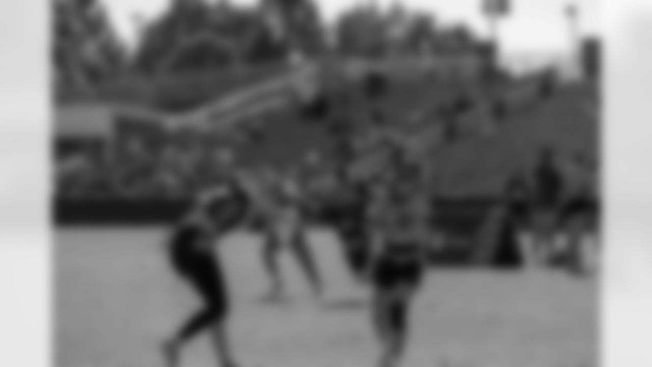 The New Orleans Saints host a NFL regional flag football tournament at the Shine on Airline and the Ochsner Sports Performance Center on November 1, 2025. The regional tournament included flag football for all youth athletes between the ages of 8U and 17U for the girls' bracket and 8U and 14U for the coed bracket.