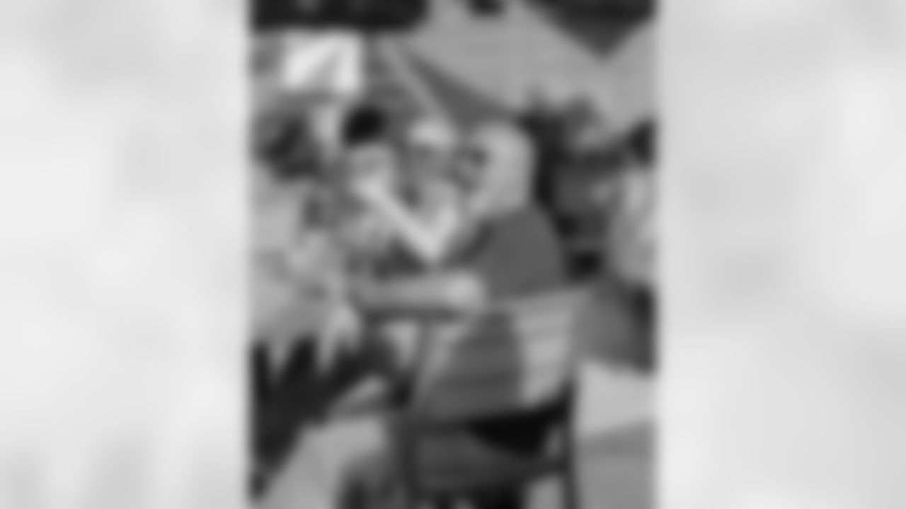 The New Orleans Saints hosted a watch party presented by Bud Light for their game against the Tennessee Titans on Dec. 28, 2025 at Bayou Beer Garden in New Orleans, Louisiana. Members of the Saints Cheer Krewe were in attendance and interacting with fans during the event.