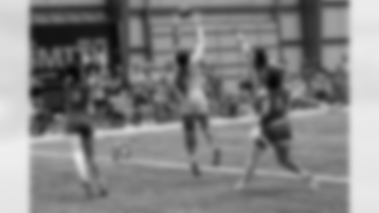 Check out the best action shots as Louisiana Flag Football teams competed in the semifinals round of the 2025 Saints Girls High School Flag Football season at the Ochsner Sports Performance Center on Tuesday, May 6, 2025. New Orleans Saints linebacker Anfernee Orji kicked off the game with the coin toss.