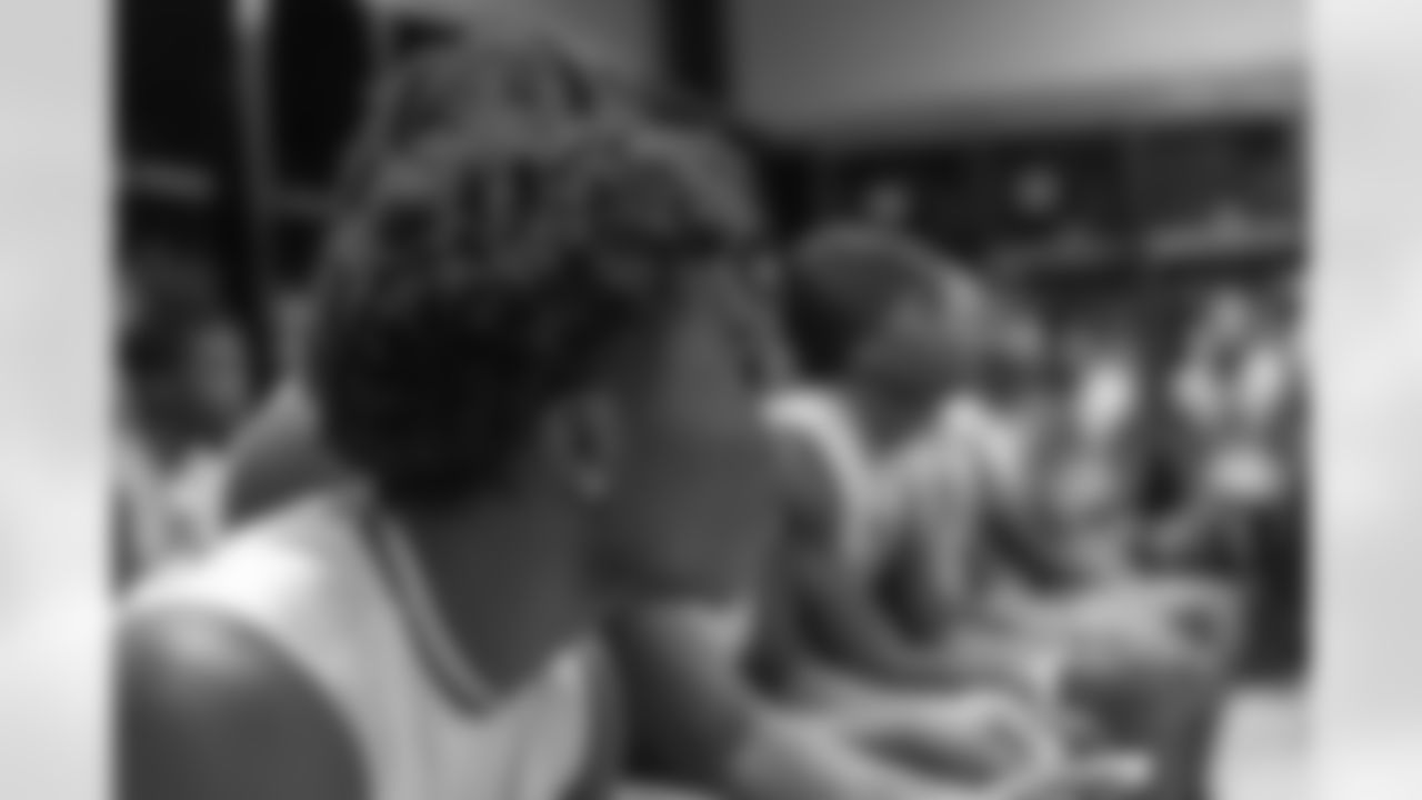 New Orleans Saints cornerbacks Alontae Taylor and Issac Yiadom joined American Safety in surprising the Bonnabel High School football team with new helmets for the upcoming season on Monday, August 4, 2025.